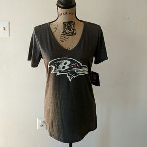 Nike Baltimore Raven V neck T shirt.
